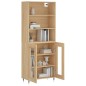 vidaXL Highboard Sonoma-Eiche 69,5x34x180 cm Holzwerkstoff vidaXL Highboard Sonoma-Eiche 69,5x34x180 cm Holzwerkstoff