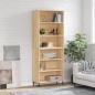 vidaXL Highboard Sonoma-Eiche 69,5x32,5x180 cm Holzwerkstoff vidaXL Highboard Sonoma-Eiche 69,5x32,5x180 cm Holzwerkstoff