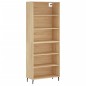vidaXL Highboard Sonoma-Eiche 69,5x32,5x180 cm Holzwerkstoff vidaXL Highboard Sonoma-Eiche 69,5x32,5x180 cm Holzwerkstoff