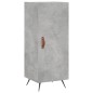 vidaXL Highboard Betongrau 34,5x34x180 cm Holzwerkstoff vidaXL Highboard Betongrau 34,5x34x180 cm Holzwerkstoff