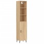 vidaXL Highboard Sonoma-Eiche 34,5x34x180 cm Holzwerkstoff vidaXL Highboard Sonoma-Eiche 34,5x34x180 cm Holzwerkstoff