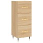 vidaXL Highboard Sonoma-Eiche 34,5x34x180 cm Holzwerkstoff vidaXL Highboard Sonoma-Eiche 34,5x34x180 cm Holzwerkstoff
