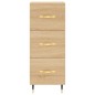 vidaXL Highboard Sonoma-Eiche 34,5x34x180 cm Holzwerkstoff vidaXL Highboard Sonoma-Eiche 34,5x34x180 cm Holzwerkstoff