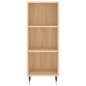 vidaXL Highboard Sonoma-Eiche 34,5x32,5x180 cm Holzwerkstoff vidaXL Highboard Sonoma-Eiche 34,5x32,5x180 cm Holzwerkstoff