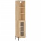 vidaXL Highboard Sonoma-Eiche 34,5x34x180 cm Holzwerkstoff vidaXL Highboard Sonoma-Eiche 34,5x34x180 cm Holzwerkstoff