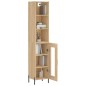vidaXL Highboard Sonoma-Eiche 34,5x34x180 cm Holzwerkstoff vidaXL Highboard Sonoma-Eiche 34,5x34x180 cm Holzwerkstoff