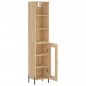 vidaXL Highboard Sonoma-Eiche 34,5x34x180 cm Holzwerkstoff vidaXL Highboard Sonoma-Eiche 34,5x34x180 cm Holzwerkstoff