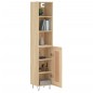 vidaXL Highboard Sonoma-Eiche 34,5x34x180 cm Holzwerkstoff vidaXL Highboard Sonoma-Eiche 34,5x34x180 cm Holzwerkstoff