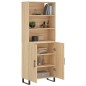 vidaXL Highboard Sonoma-Eiche 69,5x34x180 cm Holzwerkstoff vidaXL Highboard Sonoma-Eiche 69,5x34x180 cm Holzwerkstoff