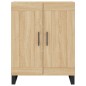 vidaXL Highboard Sonoma-Eiche 69,5x34x180 cm Holzwerkstoff vidaXL Highboard Sonoma-Eiche 69,5x34x180 cm Holzwerkstoff