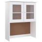 vidaXL Highboard ALTA Weiß 77x35x165 cm Massivholz Kiefer vidaXL Highboard ALTA Weiß 77x35x165 cm Massivholz Kiefer