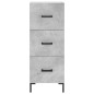 vidaXL Highboard Betongrau 34,5x34x180 cm Holzwerkstoff vidaXL Highboard Betongrau 34,5x34x180 cm Holzwerkstoff