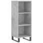 vidaXL Highboard Betongrau 34,5x32,5x180 cm Holzwerkstoff vidaXL Highboard Betongrau 34,5x32,5x180 cm Holzwerkstoff