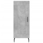 vidaXL Highboard Betongrau 34,5x34x180 cm Holzwerkstoff vidaXL Highboard Betongrau 34,5x34x180 cm Holzwerkstoff