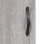 vidaXL Highboard Grau Sonoma 34,5x34x180 cm Holzwerkstoff vidaXL Highboard Grau Sonoma 34,5x34x180 cm Holzwerkstoff