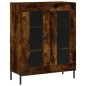 vidaXL Highboard Räuchereiche 69,5x34x180 cm Holzwerkstoff vidaXL Highboard Räuchereiche 69,5x34x180 cm Holzwerkstoff