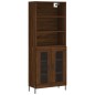 vidaXL Highboard Braun Eichen-Optik 69,5x34x180 cm Holzwerkstoff vidaXL Highboard Braun Eichen-Optik 69,5x34x180 cm Holzwerkstoff