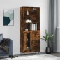 vidaXL Highboard Räuchereiche 69,5x34x180 cm Holzwerkstoff vidaXL Highboard Räuchereiche 69,5x34x180 cm Holzwerkstoff