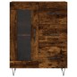 vidaXL Highboard Räuchereiche 69,5x34x180 cm Holzwerkstoff vidaXL Highboard Räuchereiche 69,5x34x180 cm Holzwerkstoff