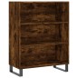 vidaXL Highboard Räuchereiche 69,5x32,5x180 cm Holzwerkstoff vidaXL Highboard Räuchereiche 69,5x32,5x180 cm Holzwerkstoff
