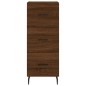 vidaXL Highboard Braun Eichen-Optik 34,5x34x180 cm Holzwerkstoff vidaXL Highboard Braun Eichen-Optik 34,5x34x180 cm Holzwerkstoff