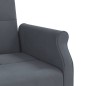 Schlafsofa mit Kissen Dunkelgrau Samt Schlafsofa mit Kissen Dunkelgrau Samt