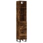 vidaXL Highboard Räuchereiche 34,5x34x180 cm Holzwerkstoff vidaXL Highboard Räuchereiche 34,5x34x180 cm Holzwerkstoff