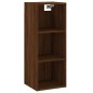 vidaXL Highboard Braun Eichen-Optik 34,5x34x180 cm Holzwerkstoff vidaXL Highboard Braun Eichen-Optik 34,5x34x180 cm Holzwerkstoff