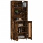 vidaXL Highboard Räuchereiche 69,5x34x180 cm Holzwerkstoff vidaXL Highboard Räuchereiche 69,5x34x180 cm Holzwerkstoff