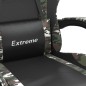 Gaming-Stuhl Drehbar Schwarz und Tarnfarben Kunstleder Gaming-Stuhl Drehbar Schwarz und Tarnfarben Kunstleder