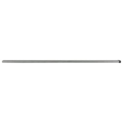 vidaXL Zaunpfosten 10 Stk. Silbern 220 cm Stahl