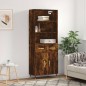 vidaXL Highboard Räuchereiche 69,5x34x180 cm Holzwerkstoff vidaXL Highboard Räuchereiche 69,5x34x180 cm Holzwerkstoff