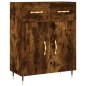 vidaXL Highboard Räuchereiche 69,5x34x180 cm Holzwerkstoff vidaXL Highboard Räuchereiche 69,5x34x180 cm Holzwerkstoff