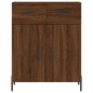 vidaXL Highboard Braun Eichen-Optik 69,5x34x180 cm Holzwerkstoff vidaXL Highboard Braun Eichen-Optik 69,5x34x180 cm Holzwerkstoff