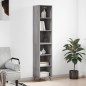 vidaXL Highboard Grau Sonoma 34,5x32,5x180 cm Holzwerkstoff vidaXL Highboard Grau Sonoma 34,5x32,5x180 cm Holzwerkstoff