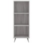 vidaXL Highboard Grau Sonoma 34,5x32,5x180 cm Holzwerkstoff vidaXL Highboard Grau Sonoma 34,5x32,5x180 cm Holzwerkstoff
