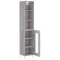 vidaXL Highboard Grau Sonoma 34,5x34x180 cm Holzwerkstoff vidaXL Highboard Grau Sonoma 34,5x34x180 cm Holzwerkstoff