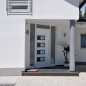 vidaXL Haustür Weiß 100x210 cm Aluminium und PVC vidaXL Haustür Weiß 100x210 cm Aluminium und PVC