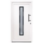 vidaXL Haustür Weiß 108x200 cm PVC vidaXL Haustür Weiß 108x200 cm PVC