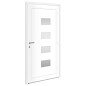 vidaXL Haustür Anthrazit 100x200 cm Aluminium und PVC vidaXL Haustür Anthrazit 100x200 cm Aluminium und PVC