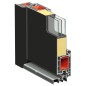 vidaXL Haustür Anthrazit 100x200 cm Aluminium und PVC vidaXL Haustür Anthrazit 100x200 cm Aluminium und PVC