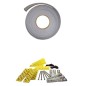 vidaXL Haustür Anthrazit 100x200 cm Aluminium und PVC vidaXL Haustür Anthrazit 100x200 cm Aluminium und PVC