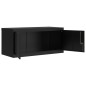 vidaXL Aktenschrank Schwarz 90x40x110 cm Stahl vidaXL Aktenschrank Schwarz 90x40x110 cm Stahl