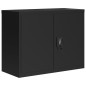vidaXL Aktenschrank Schwarz 90x40x110 cm Stahl vidaXL Aktenschrank Schwarz 90x40x110 cm Stahl
