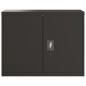 vidaXL Aktenschrank Schwarz 90x40x110 cm Stahl vidaXL Aktenschrank Schwarz 90x40x110 cm Stahl