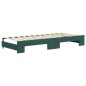 vidaXL Tagesbett Ausziehbar mit Schubladen Dunkelgrün 80x200 cm Samt vidaXL Tagesbett Ausziehbar mit Schubladen Dunkelgrün 80x200 cm Samt