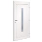 vidaXL Haustür Weiß 98x200 cm PVC vidaXL Haustür Weiß 98x200 cm PVC