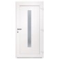 vidaXL Haustür Weiß 98x200 cm PVC vidaXL Haustür Weiß 98x200 cm PVC