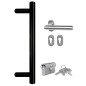 vidaXL Haustür Anthrazit 88x200 cm PVC vidaXL Haustür Anthrazit 88x200 cm PVC