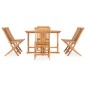 vidaXL 7-tlg. Garten-Essgruppe Klappbar Massivholz Teak vidaXL 7-tlg. Garten-Essgruppe Klappbar Massivholz Teak
